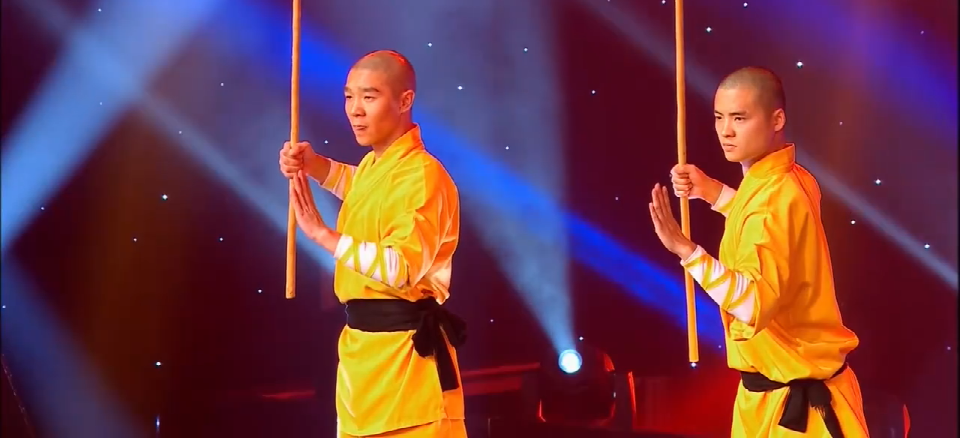 少林武术表演，十八般武艺样样精通